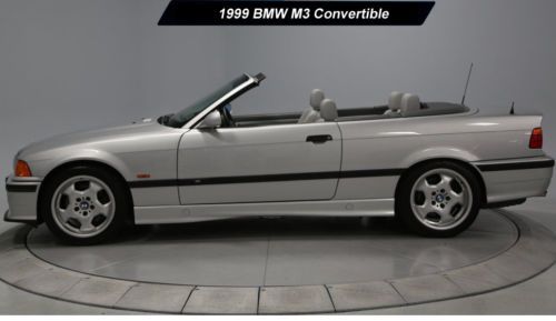 Immaculate bmw m3 convertible -titanium silver over dove grey leather