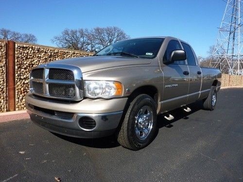 04 ram 2500 slt cummins quadcab longbed xnice 20+mpg loaded tx!