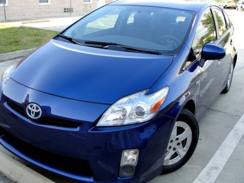 2010 toyota prius iii 1 fl owner clean carfax! no accidents! no reserve auction!