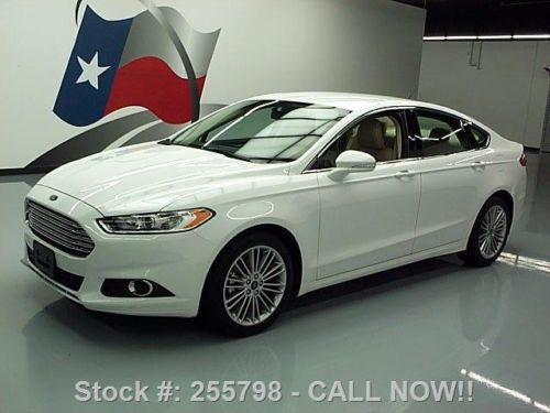 2013 ford fusion se ecoboost htd leather 18&#034; wheels 9k texas direct auto