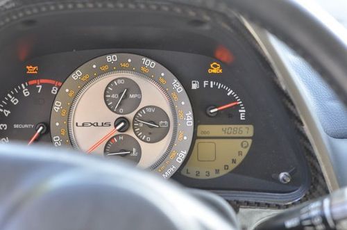 Rare 2001 lexus is300 40,865 original  miles california car black