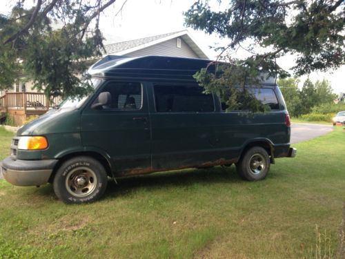 2000 dodge ram 1500 van base standard cargo van 3-door 5.2l w rear handicap lift