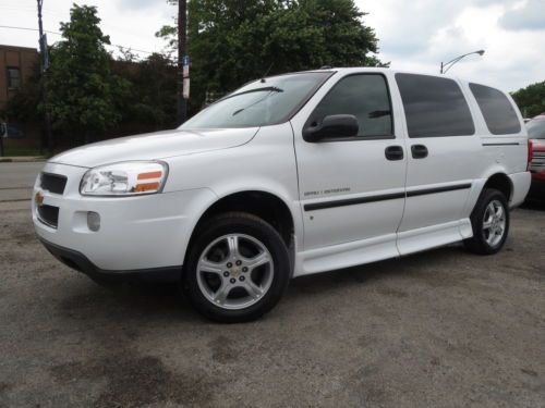 White handicap accessible entervan 144k miles alloy well maintained pw pl cruise