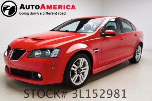 2009 pontiac g8 18k low miles heated seats sunroof one 1 owner clean carfax