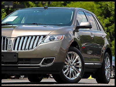 2012 lincoln mkx navi panoramic roof back up camera 1 owner clean carfax