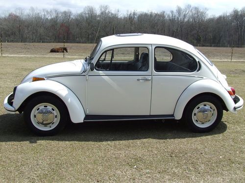 1972 vw standard beetle absolutely no rust runs great new paint cheap