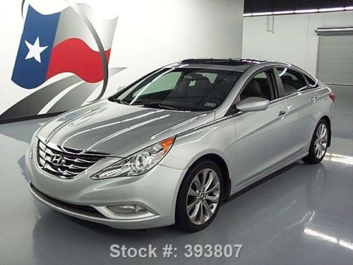 2012 hyundai sonata ltd 2.0t sunroof nav rear cam 40k texas direct auto