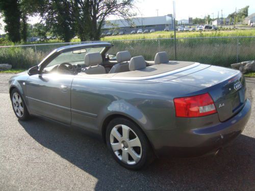Audi a4 convertible salvage rebuildable repairable wrecked project damaged fixer