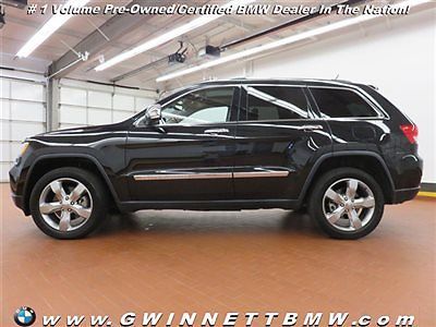 Overland low miles automatic gasoline 5.7l 8 cyl brilliant black crystal pearl