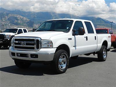 Ford crew cab xlt 4x4 powerstroke diesel shortbed auto tow fx4 low price