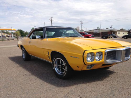 1969 pontiac firebird base hardtop 2-door 5.7l