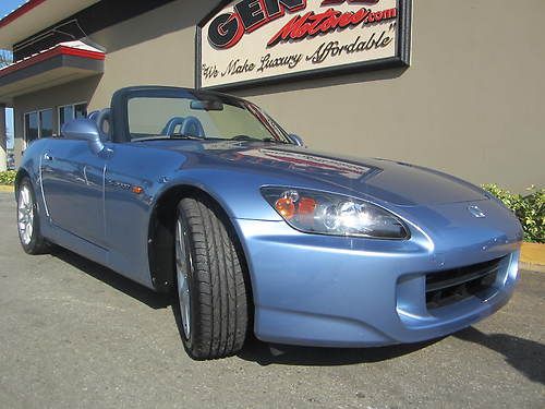 2005 honda s2000 base convertible 2-door 2.2l