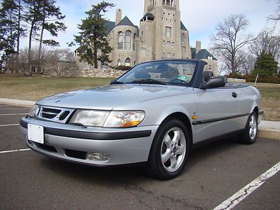 1999 saab 9-3 93 convertible low miles spring special no reserve !