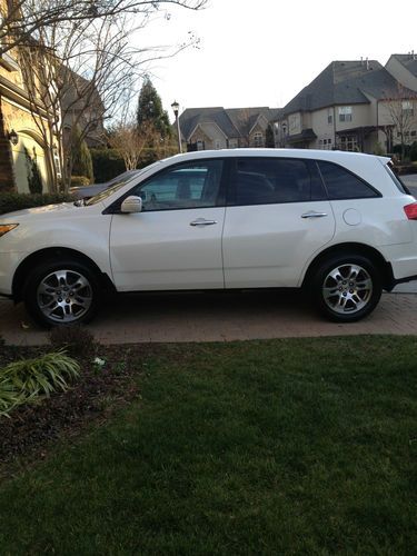2008 acura mdx with tech/nav package- acuracare warranty included