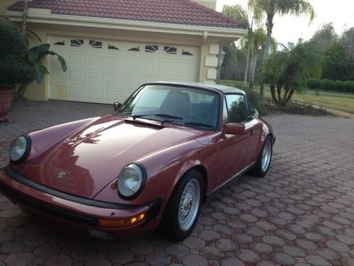 1985 porsche 911 carrera 3.2 targa classic