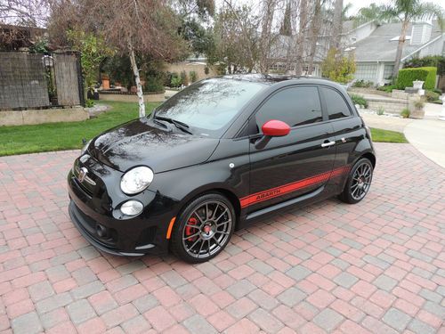 2012 fiat 500 abarth - all options, 5.6k miles