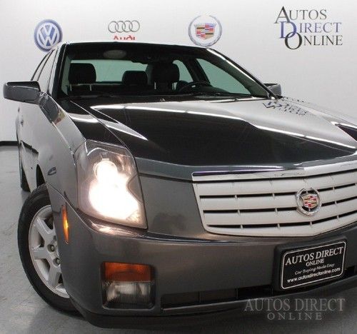 We finance 2007 cadillac cts 2.8l 49k warranty cd lthr pwrst sdeairbags pwrmrrs