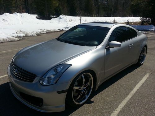 2004 infiniti g35 coupe- supercharged