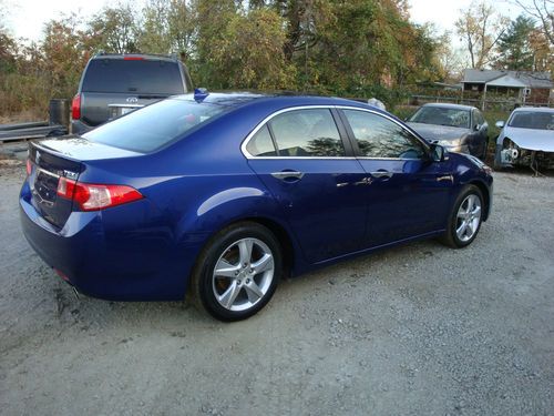 2011 acura tsx......4dr.....paddle shift.......sunroof......repairable / salvage