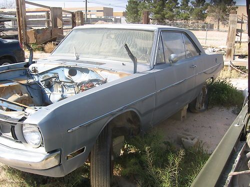 71 dodge dart parts car-no title abandoned 20 years ago!