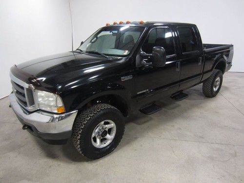 02 ford f250 7.3l turbo diesel lariat crew cab 4x4 short bed 80 pics