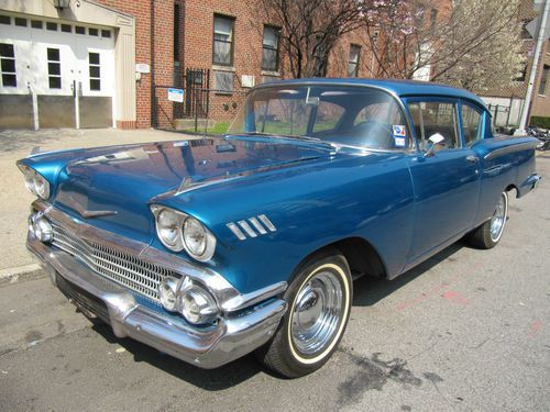 1958 chevy del ray bel air 350 v8 triple deuces cool turn-key cruiser!