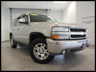 05 chevy tahoe z71, sunroof, dvd, leather, heated seats, loaded! service history