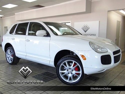 2004 porsche cayenne turbo navi htd sts moonroof woodgrain 1~owner low miles