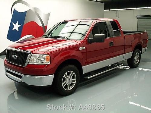 2007 ford f-150 supercab 6-pass side steps bedliner 62k texas direct auto