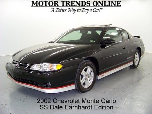 Ss dale earnhardt roof leather htd seats 2002 chevy monte carlo only 53 miles!