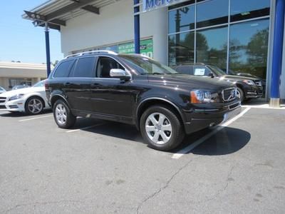 Factory certified! 2013 volvo xc90 power glass moonroof/leather/3rd row seat