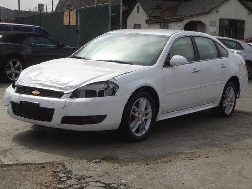 2011 chevrolet impala ltz damaged salvage runs! loaded priced to sell wont last!