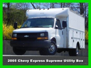 2005 chevrolet chevy express cutaway van 12ft enclosed utility drw v8 vortec gas