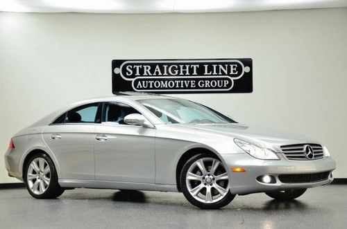 2008 mercedes benz cls550 p1 silver navigation heated seats local trade in