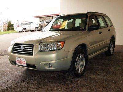 2007 subaru forester x suv 2.5l awd financing available