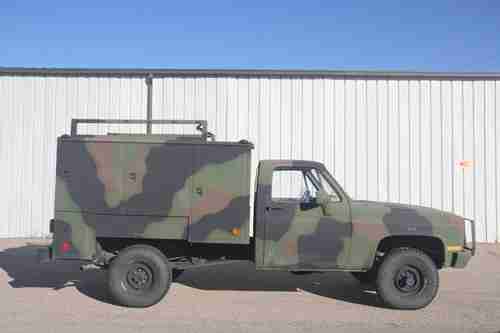 Purchase used M-1031 Contact Truck: 1986 6.2 Liter Chevy ...