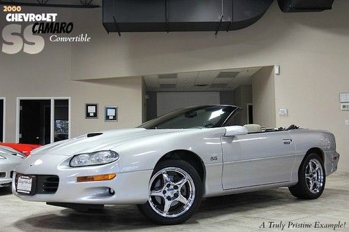2000 chevrolet camaro ss convertible only 21k miles! collector quality! wow$$