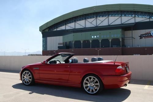 2 bmw m3 convertible imola red (smg)