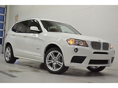 Great lease/buy! 14 bmw x3 28i m sport tech premium cold weather nav moonroof