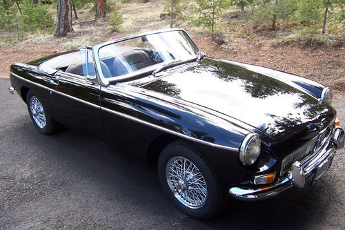 1963 mgb roadster rare early production 1962     s/n 3833