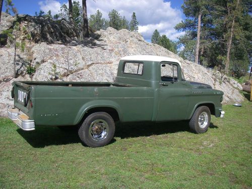 Vintage sweptline 1959 dodge d200 pickup truck