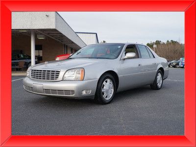 05 cadillac deville silver leather v8 power seat auto low miles