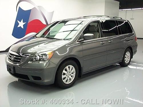 2008 honda odyssey ex-l 8 pass sunroof dvd leather 56k texas direct auto