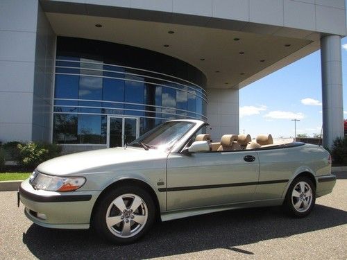 2002 saab 9-3 se convertible only 48k miles stunning condition