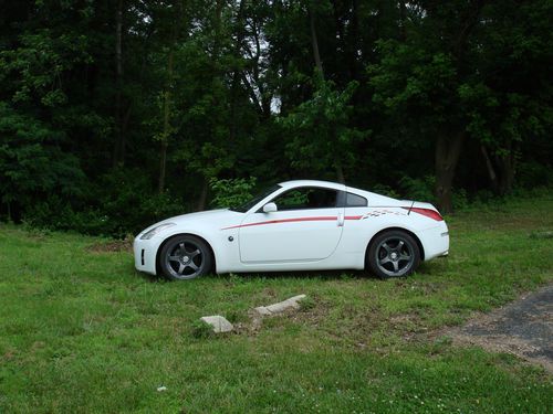 350z 2 door coupe 6sp one owner 90k nismo z33 ssr rims lowered