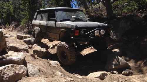 Range rover classic rock crawler