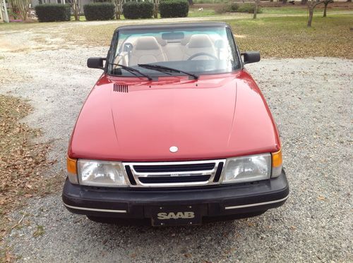 1989 saab 900t convertible