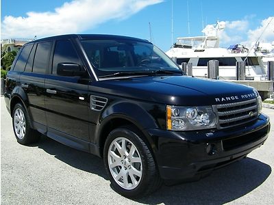 Mint! 1 owner! clean hist! range rover sport hse! nav! 19" wheels! south fl car!