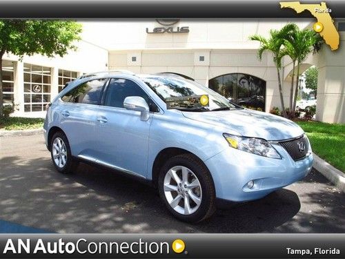 Lexus rx 350 manufacturer certified with navigation &amp; twin dvd