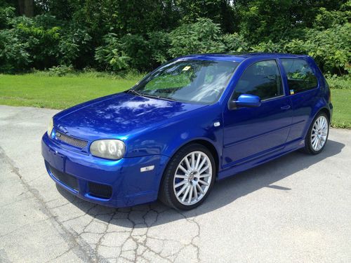 2004 volkswagen golf r32 hatchback 2-door 3.2l no reserve